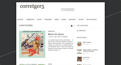 Desktop Screenshot of corretger5.com